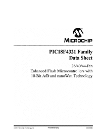 DataSheet PIC18F4221 pdf